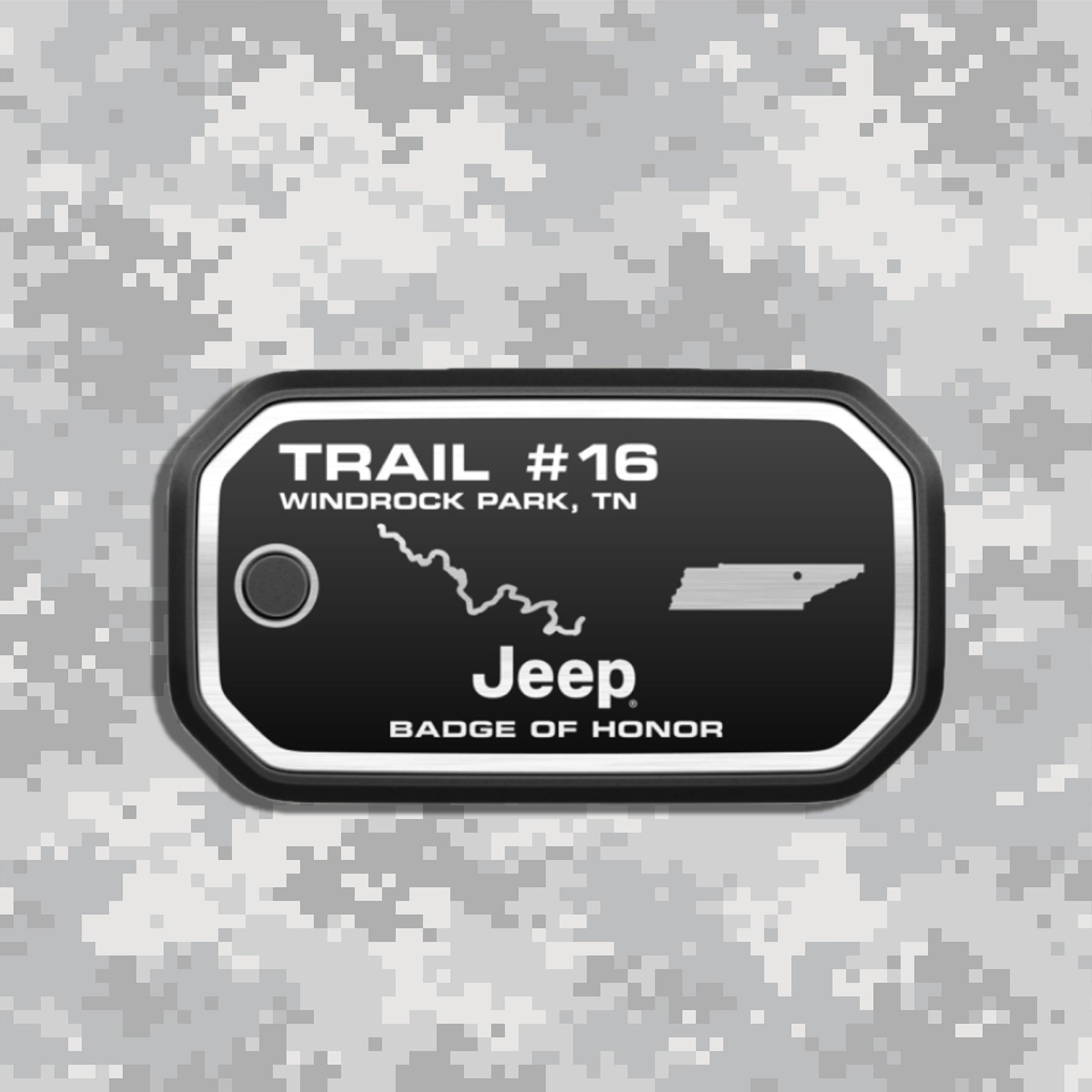 Badge of Honor バッジオブオナー Tennessee Windrock Park Trail #16