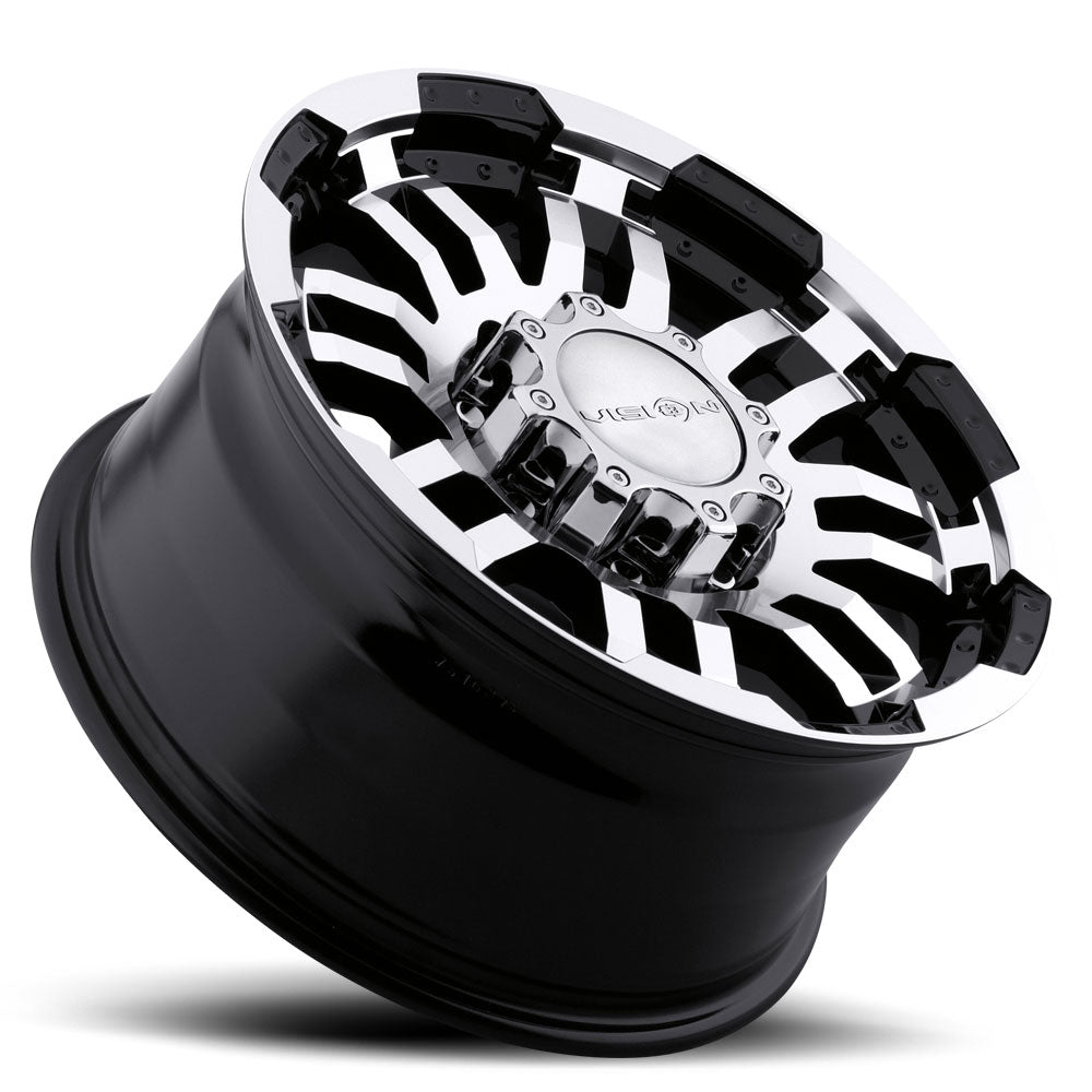 Vision Wheel ビジョンホイール 375 Warrior | Gloss Black Machined Face