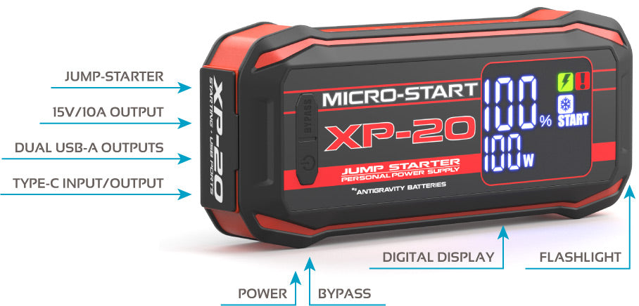 Antigravity Batteries アンチグラビティ バッテリーズ XP-20 Micro-Start