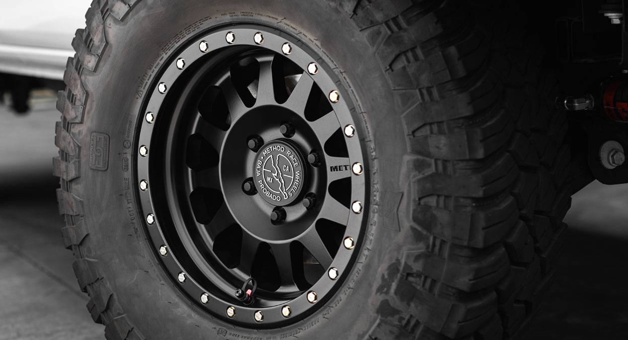 Method Race Wheels メソッド ホイール Center Cap センターキャップ BAJA Proven バハ プルーヴン スナップイン Black