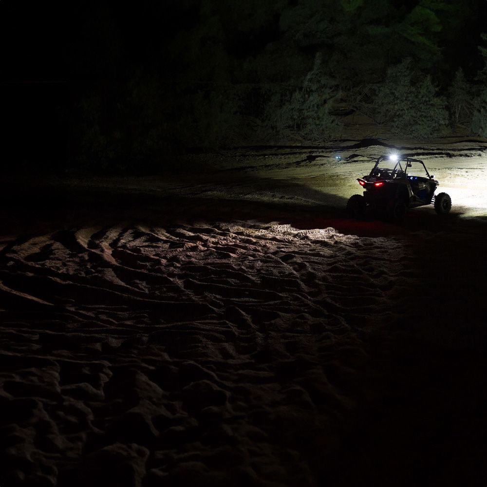 Rigid Industries チェイスライト (レッド/ブルー/アンバー)