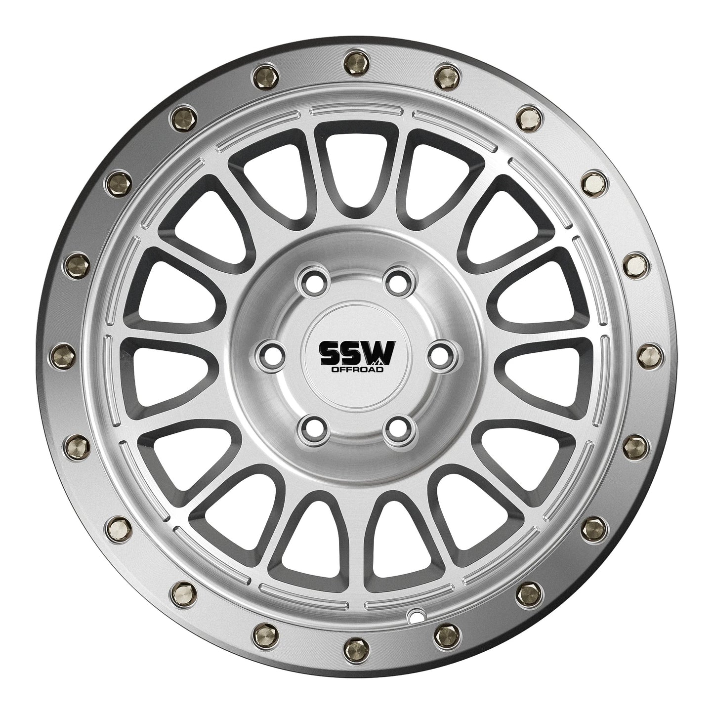 SSW Off Road DAKAR EVO | MACHINED SILVER