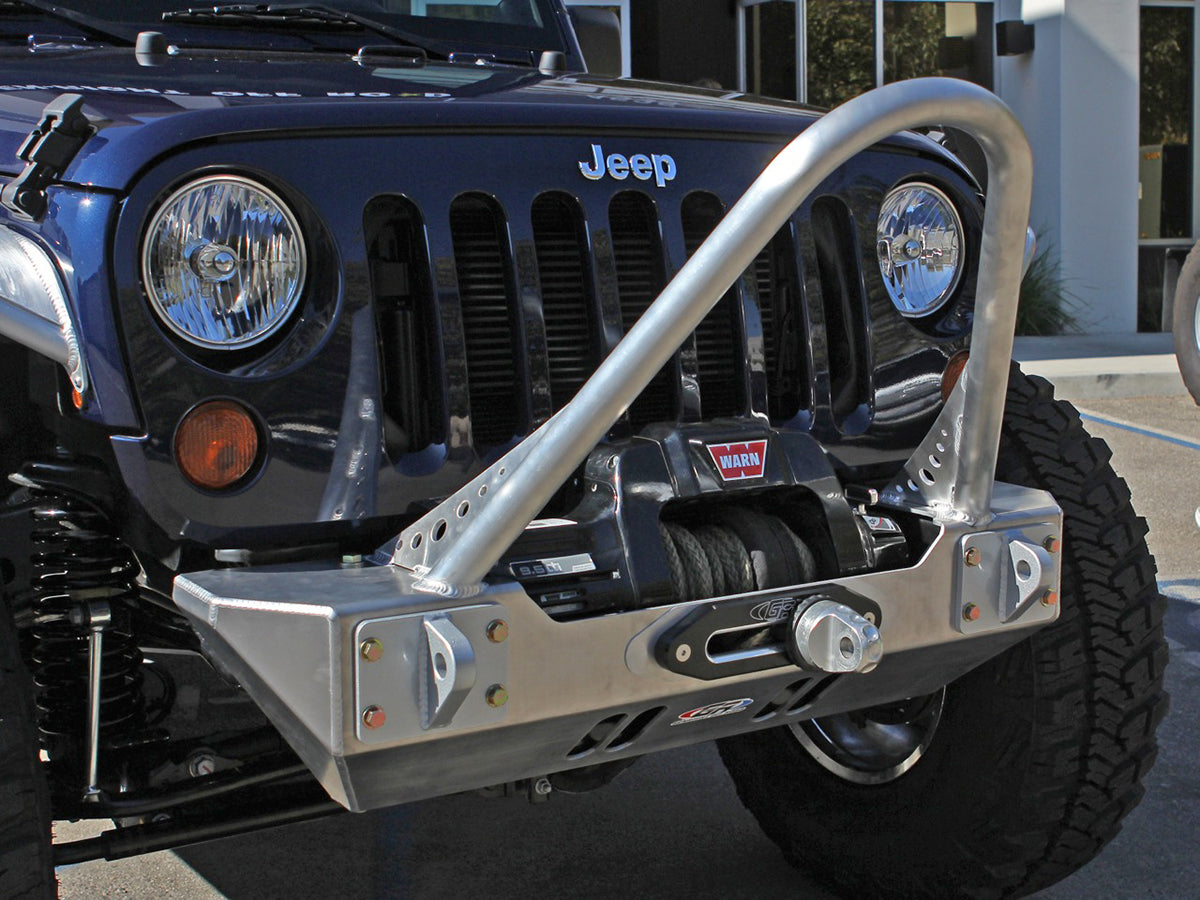 Genright OFF ROAD ジェンライトオフロード ボルダー スティンガー アルミニウムフロントバンパー (JK)