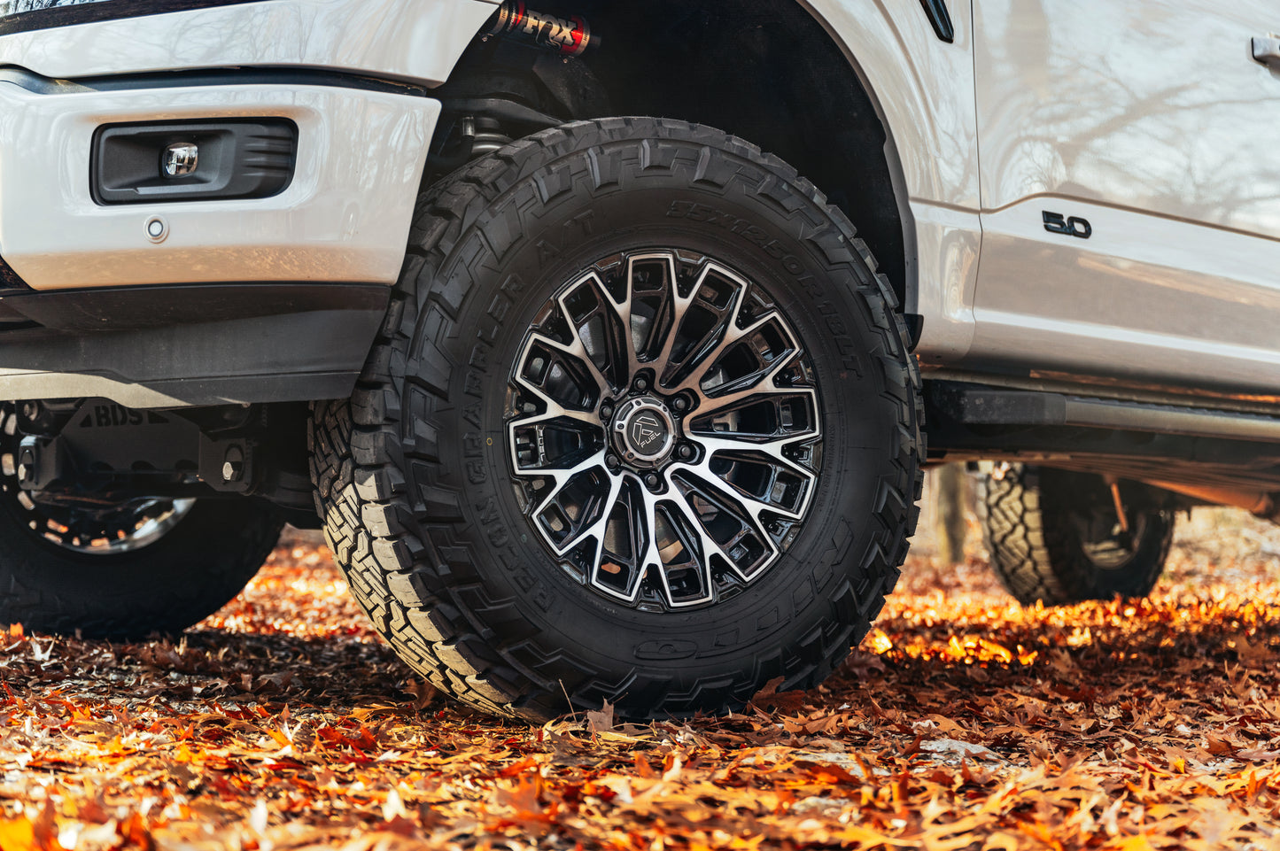 Fuel Off Road フューエルオフロード ホイール FC882 TRAX | GLOSS BLACK MACHINED FACE DARK TINTED CLEAR