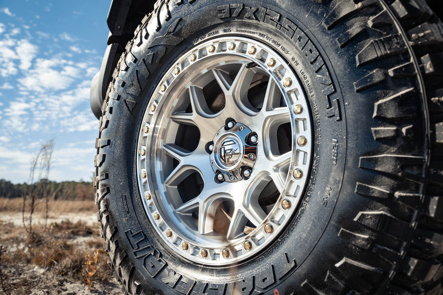 Fuel Off Road フューエルオフロード ホイール FC908 PUMA | GLOSS SILVER W/ MACHINED FACE