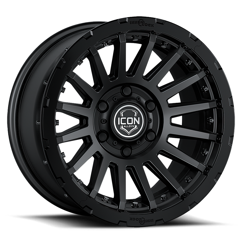 カントリー調アイコンホイール ICON WHEELS（アイコン) RECON SLX グレー 18インチアルミホイール