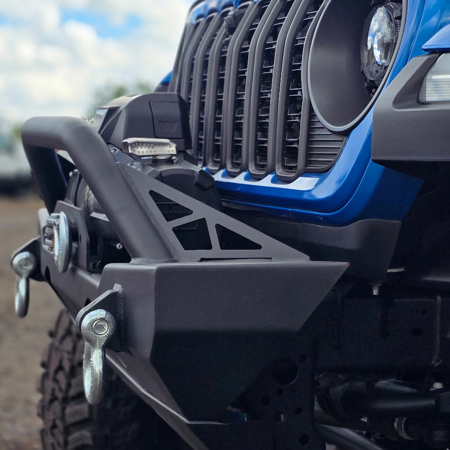 Turn Offroad フロントバンパー (スキッドプレート付き) (JK/JL/JT)