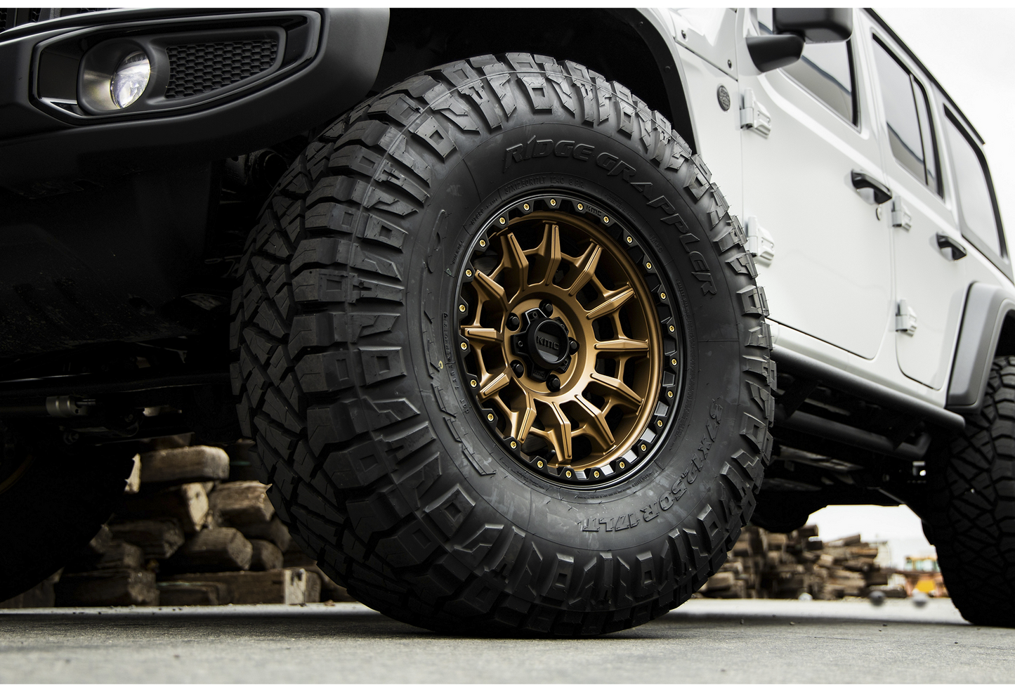 kmc ホイール KM547 CARNAGE | MATTE BRONZE W/ BLACK LIP