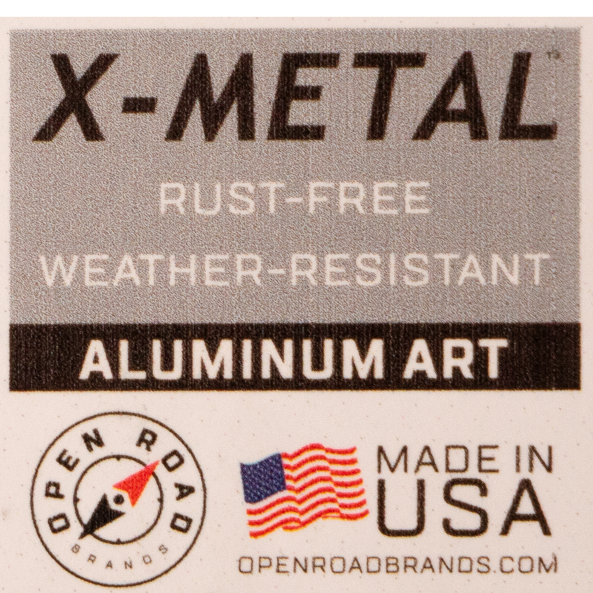 TOYOTA Toyota Land Cruiser Striped Sunset メタルサイン