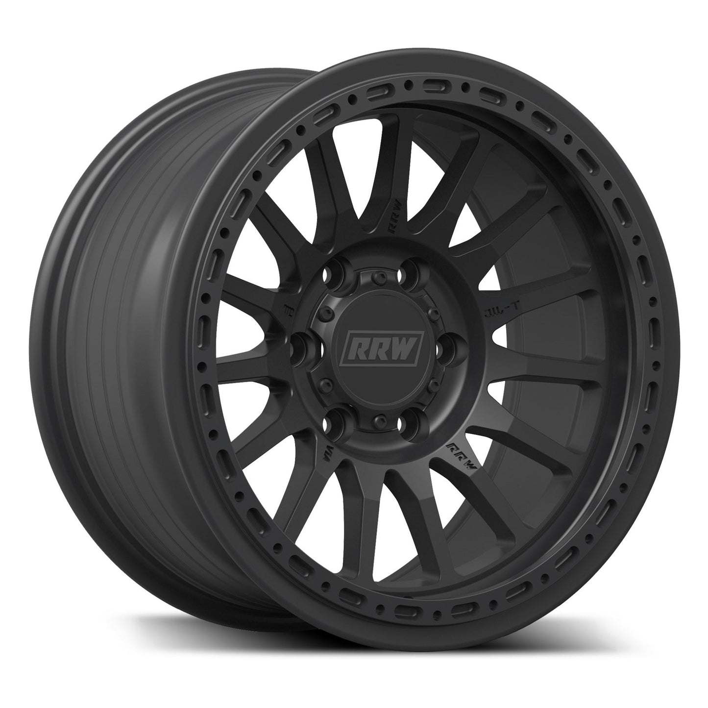 RRW リレーションレースホイール RR7-H Monoforged 2.0 Hybrid Beadlock Wheel | MATTE BLACK