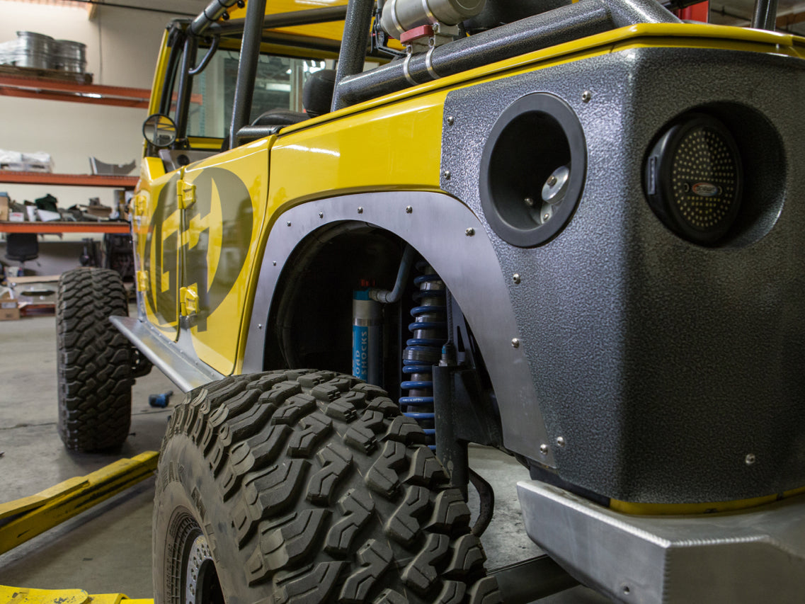 Genright OFF ROAD ジェンライトオフロード フェンダーデリートキット リア (JK)