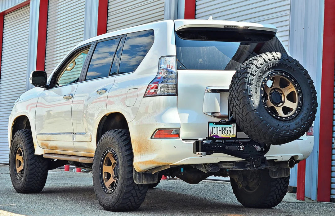 Dirtcom TrailSwing スイングアウトタイヤキャリア