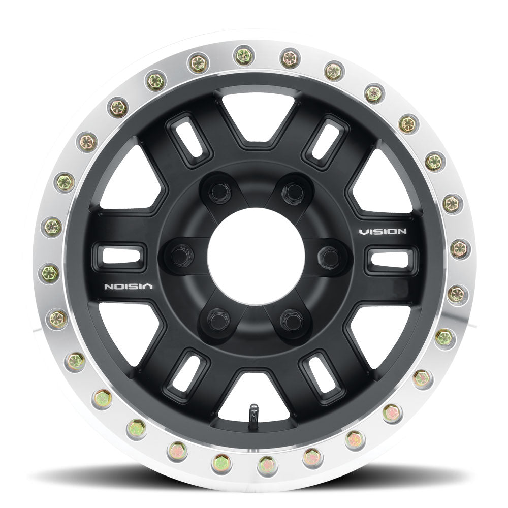 Vision Wheel ビジョンホイール 398 Manx Beadlock | Gloss Black