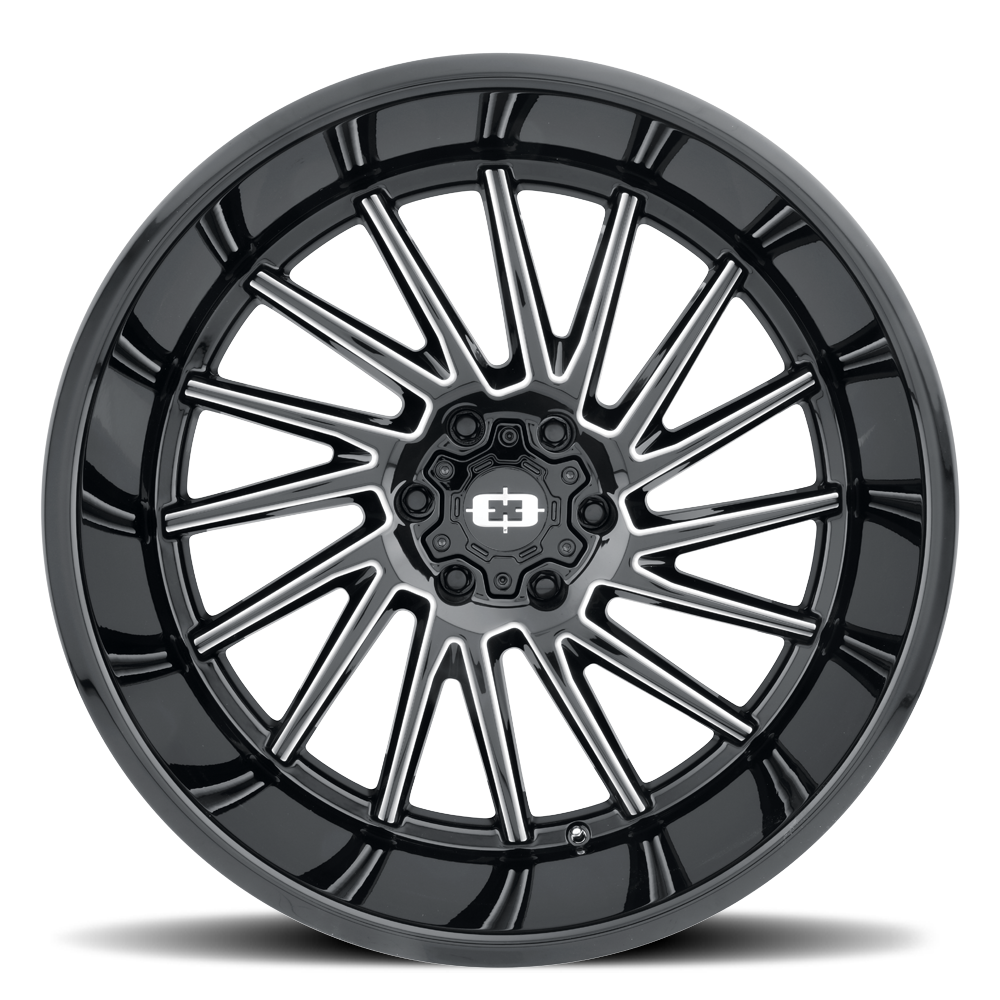 Vision Wheel ビジョンホイール 306 Rapier | Gloss Black Milled Spoke