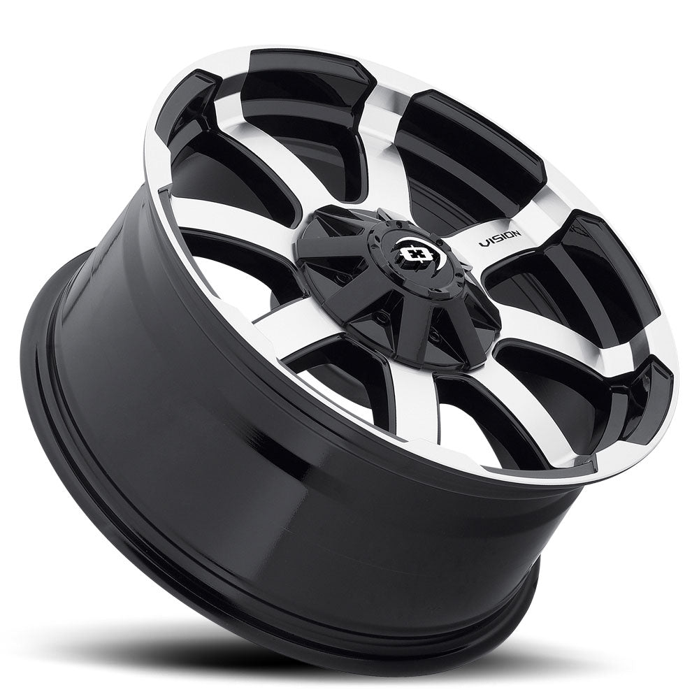 Vision Wheel ビジョンホイール 413 Valor | Gloss Black Machined Face