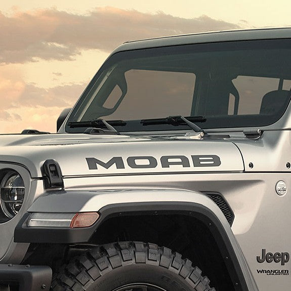 MOPAR MOABエディション ボンネットフードデカール (JL)