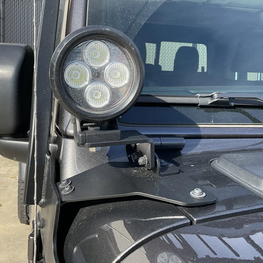 garvin アドベンチャー ルーフラック用 ライトブラケット