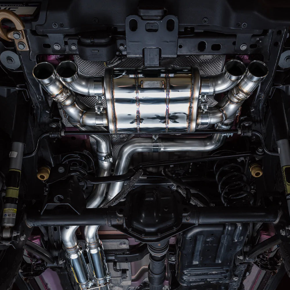 AWE Tuning ルビコン392専用ステンレスマフラー (JLラングラー