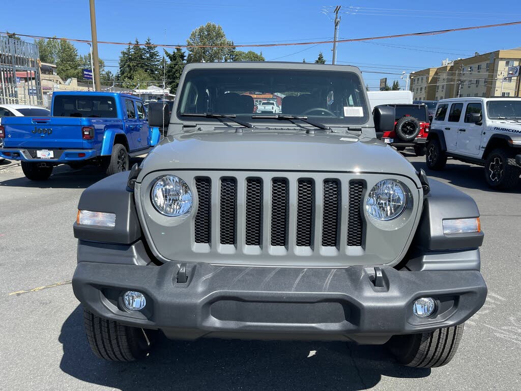 MOPAR 純正 スポーツ プラスチックバンパー フロント フック+フォグライト付属 (JL/JT共通)