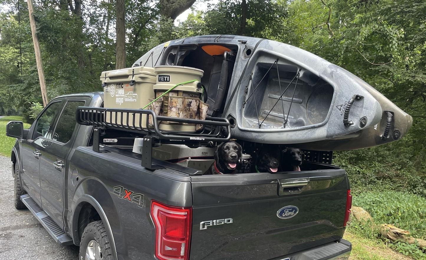 ビリーバーズ BillieBars ロープロ カヤックマウントキット アメリカンインテイク アメリカンインテーク