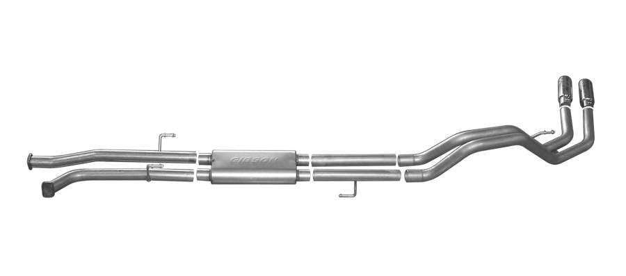 Gibson ギブソン 方側デュアル タンドラ 2007-2020 マフラー #7101 DUAL SPORT EXHAUST ALUMIN –  アメリカンインテイク USカスタムパーツショップ