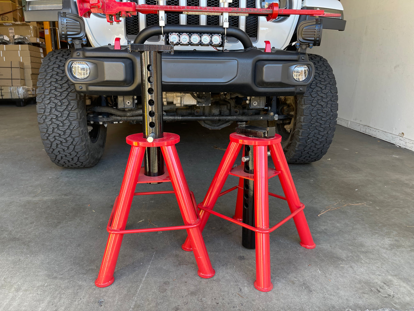 10トン リフトアップ 車両用 ジャッキスタンド (ペア)