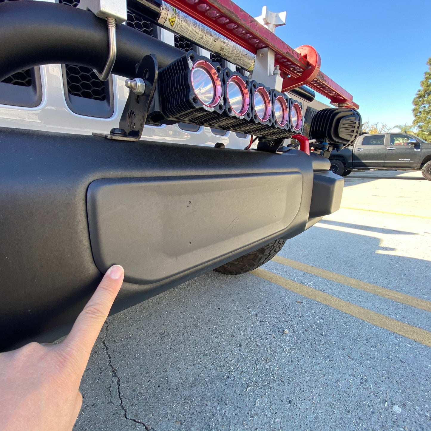 MOPAR Jeep純正 ルビコン スチールバンパー用 フィラーパネル(ウインチパネル) (JL/JT共通)