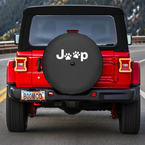 ソフト スペアタイヤカバー Jeep Paws