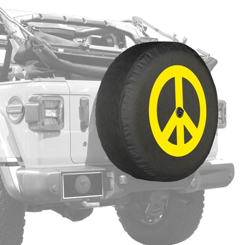 ソフト スペアタイヤカバー Peace Sign