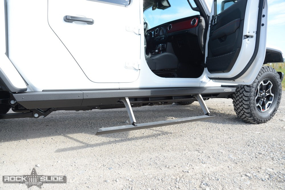 ロックスライドエンジニアリング 電動ステップ ステップスライダー Rockslide Engineering (JLラングラー用)