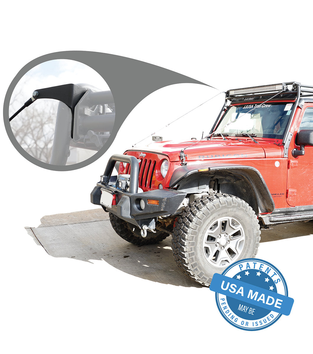 GOBI ゴビラック JEEP WRANGLER NO-DRILL LIMB RISER MOUNTING BRACKETS