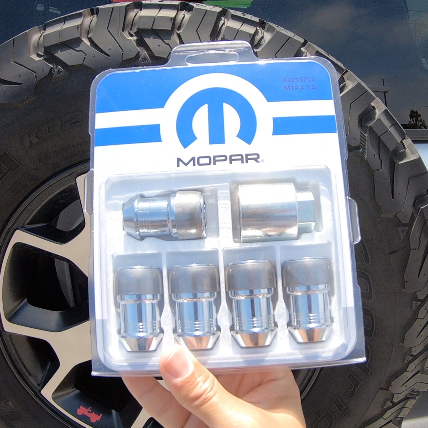 MOPAR 純正 ロックナット 純正ホイールセキュリティーロック (JL/JT共通)