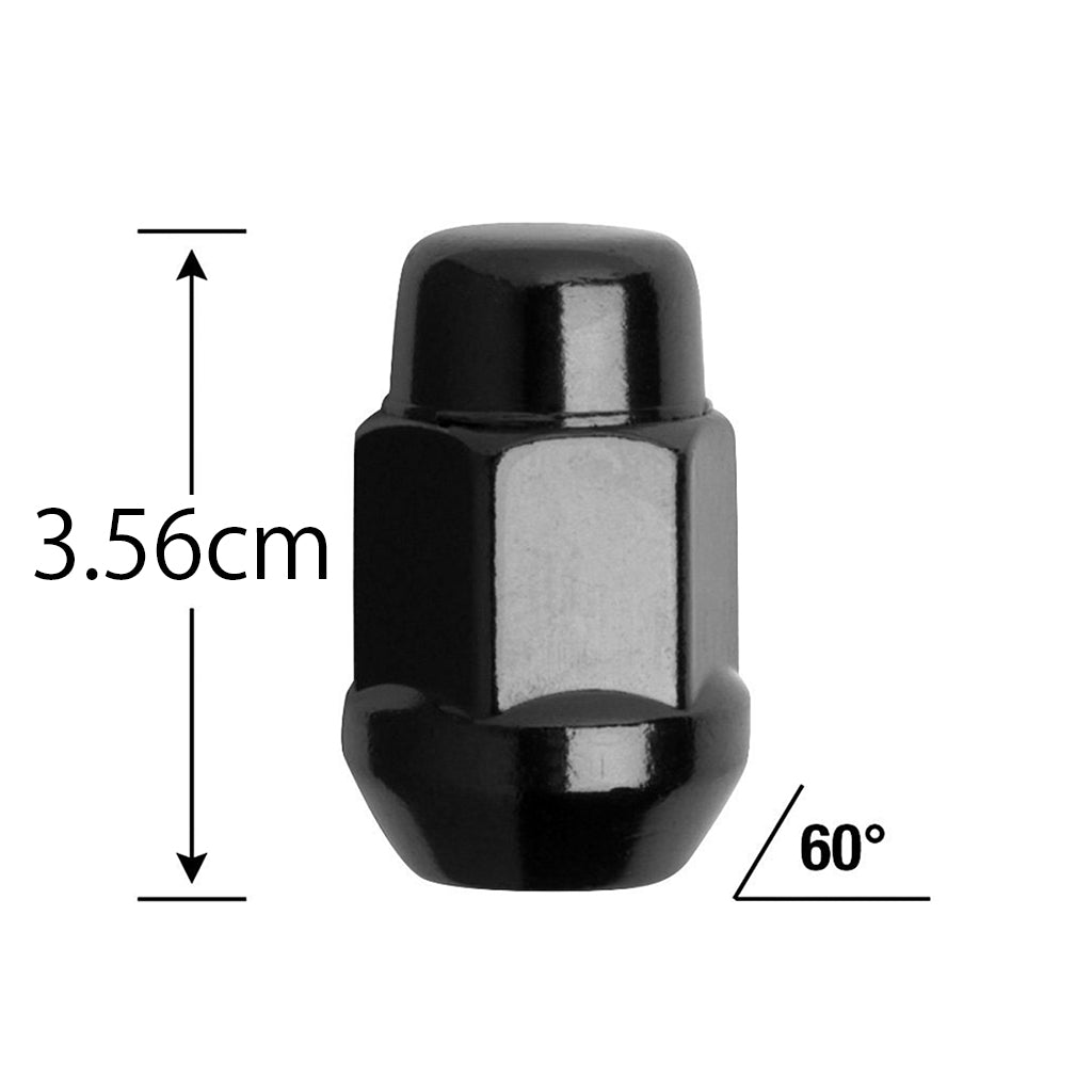 ブラックラグナット ソケットサイズ19mm(ホイールナット) (JL/JT)