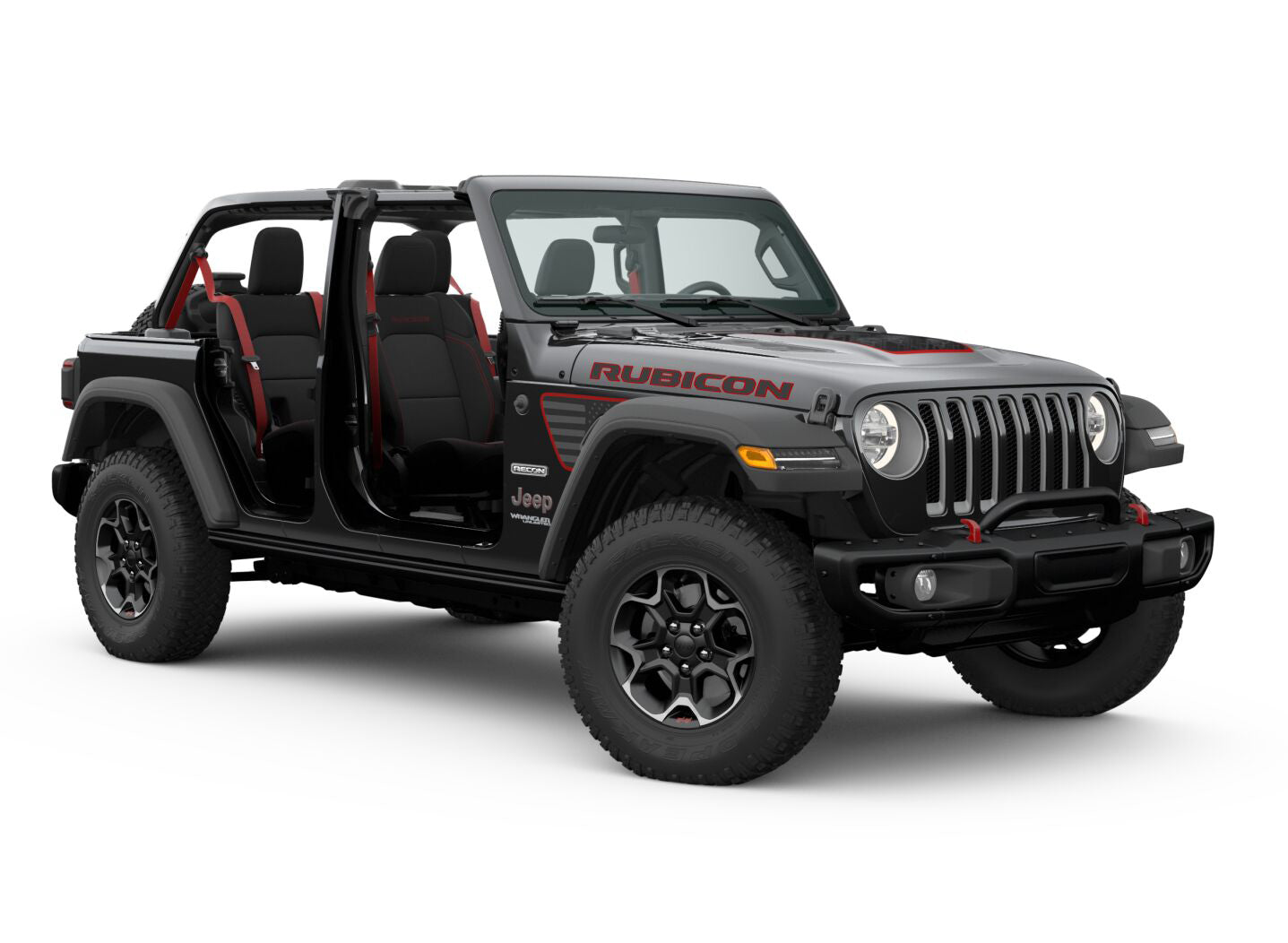 MOPAR 2020 ルビコン RECONエディション 限定 サイドベント デカール (JL/JT)