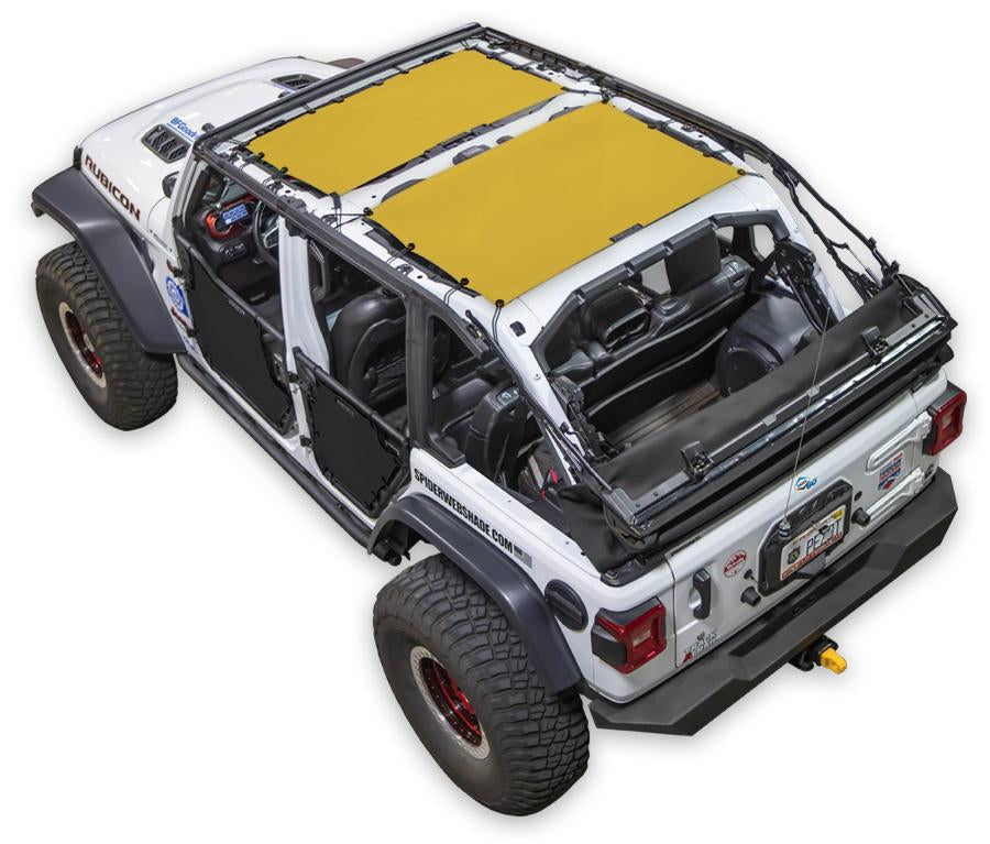 SPIDERWEBSHADE | スパイダーウェブシェード JL4D 2 PIECE FRONT & REAR (JLラングラー)