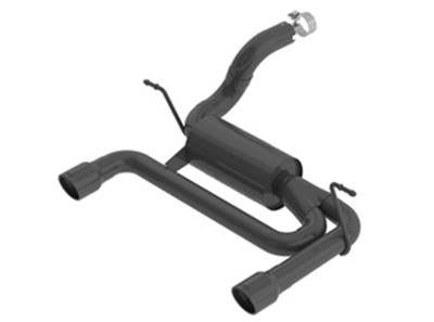 Borla ボーラーエキゾースト アクスルバック Sタイプ ラングラー マフラー アメリカンインテイク ジープ