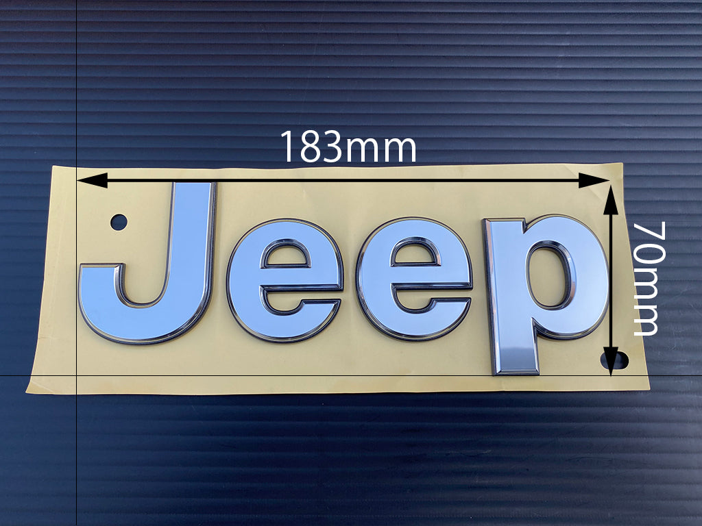 MOPAR Jeep純正 フェンダー ネームプレート エンブレム (JL/JT)