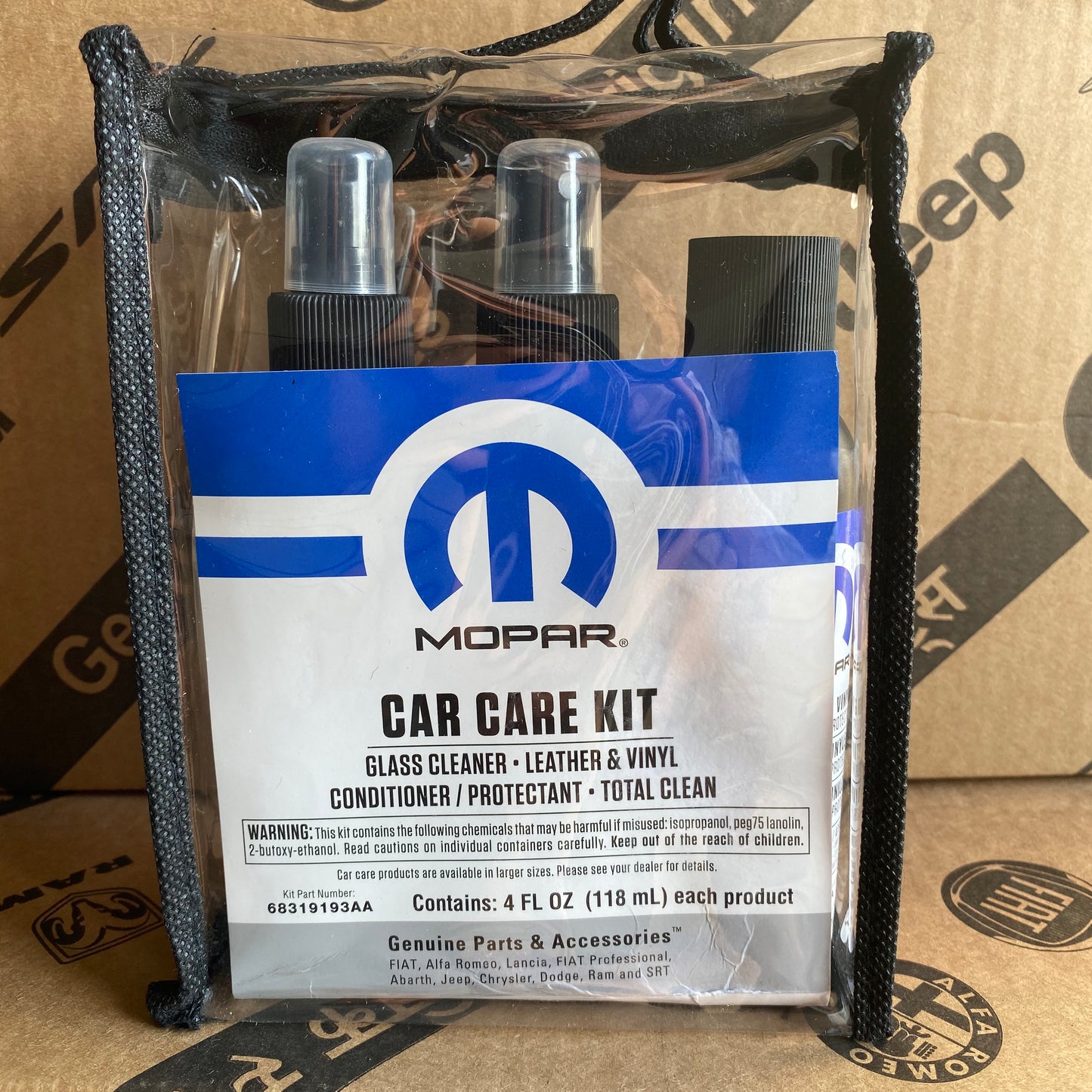 MOPAR 純正 内装クリーニングキット 3点セット (JL/JT)