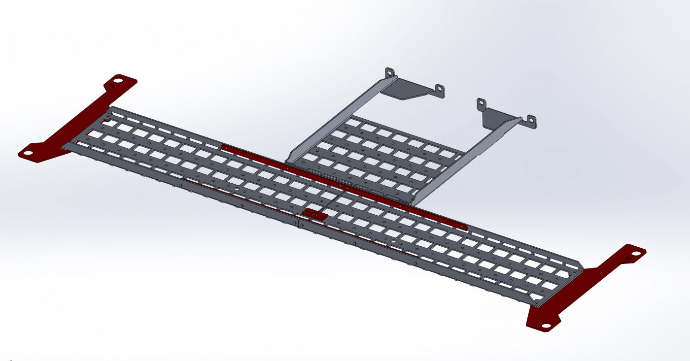 American Adventure Lab オーバーランド モリー シェルフ Overhead MOLLE Shelf (JL/JT共通)