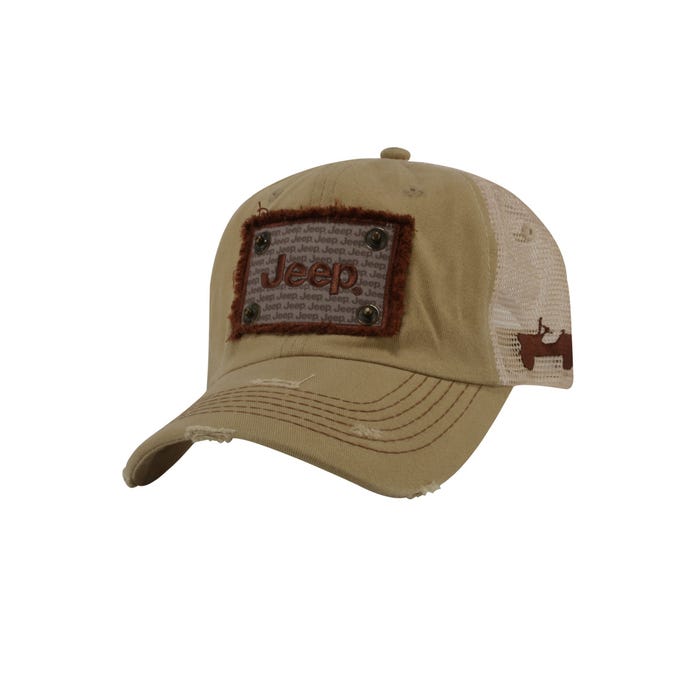 TAN PATCH CAP