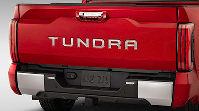 US TOYOTA 純正 テールゲート インサート バッジ (3rd タンドラ