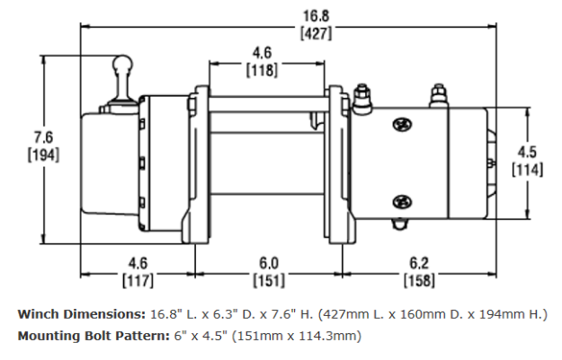 WARN 9.0 RC ウィンチ