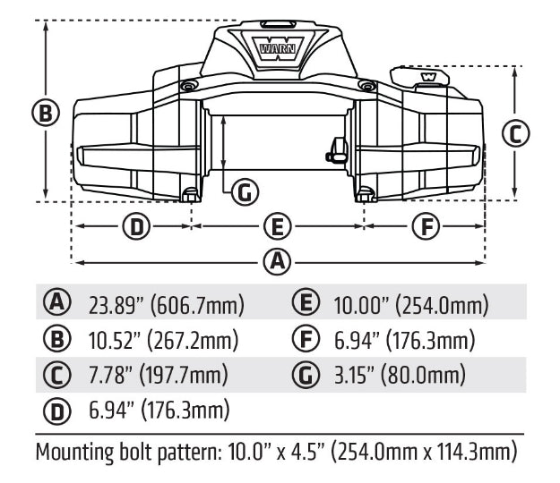 WARN ZEON XD10-S 12V ウィンチ – アメリカンインテイク USカスタム