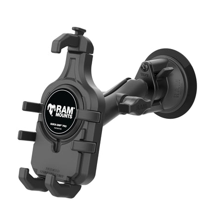 RAM MOUNTS ラムマウント Quick-Grip Pro クイックグリップ プロ 吸盤スマホホルダー（ミディアム）