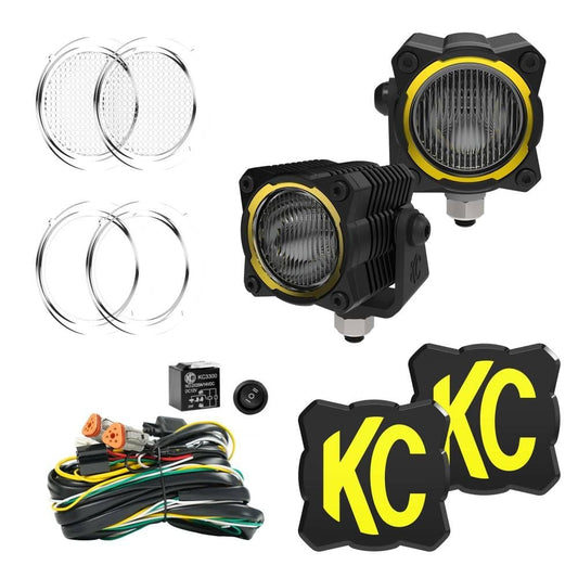 KC HiLiTES KCハイライツ フレックス エラ1 - ペア FLEX ERA 1 - 2-Light Master LED Light Pod Kit