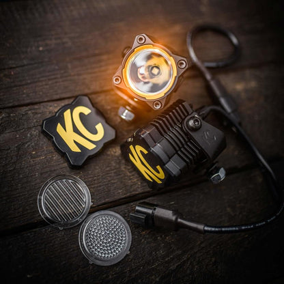 KC HiLiTES KCハイライツ フレックス エラ1 - ペア FLEX ERA 1 - 2-Light Master LED Light Pod Kit