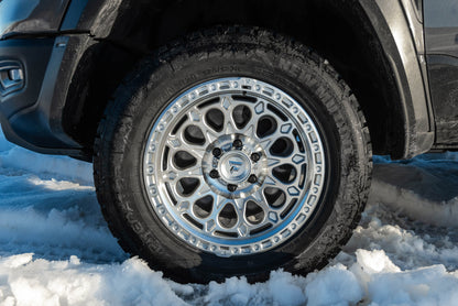 Fittipaldi Off Road FT101MS | GLOSS SILVER WITH MACHINED FACE AND UNDERCUT