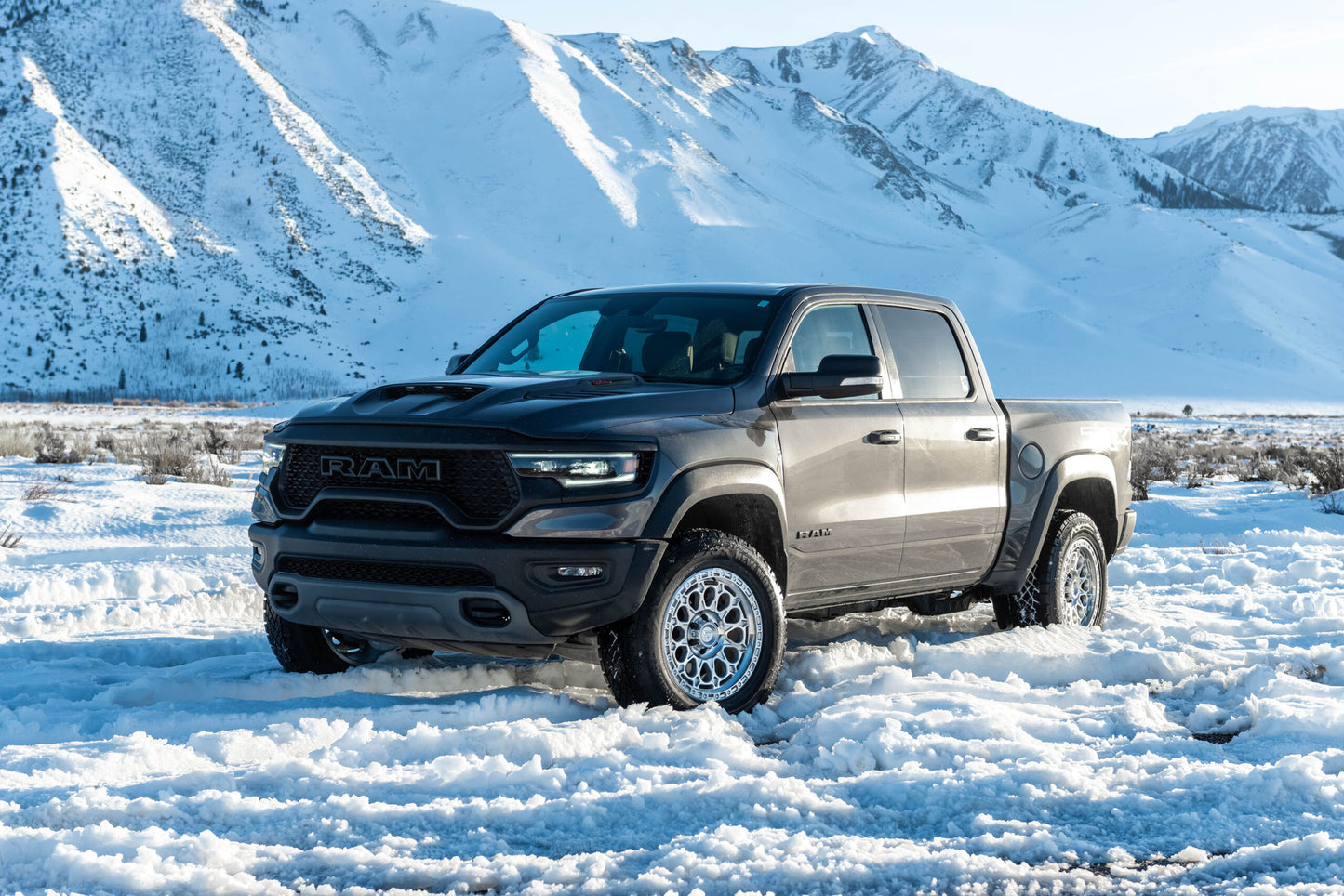 Fittipaldi Off Road FT101MS | GLOSS SILVER WITH MACHINED FACE AND UNDERCUT