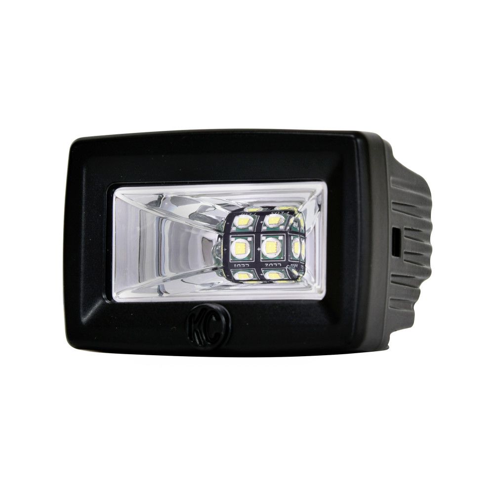 KC HiLiTES KCハイライツ 2インチ Cシリーズ C2 LED バックアップライト ペア 2" C-Series C2 LED - 2-Light System - Backup - 20W Flood Beam