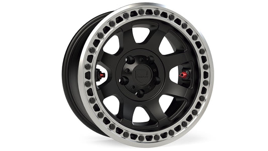 Teraflex テラフレックス Olympus Beadlock Off-Road Wheel メタリックブラック＆マシンドビードリング